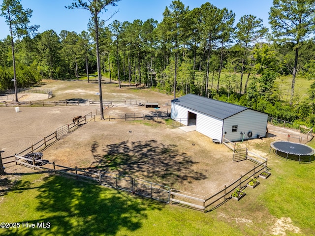 105 Teal Pointe Dr, Pikeville, NC 27863 - view of subject property featuring a heavily wooded area