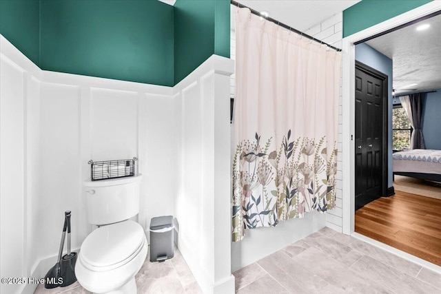 105 Tartan Trl, Southern Pines, NC 28387 - full bathroom featuring a shower with curtain and ensuite bathroom