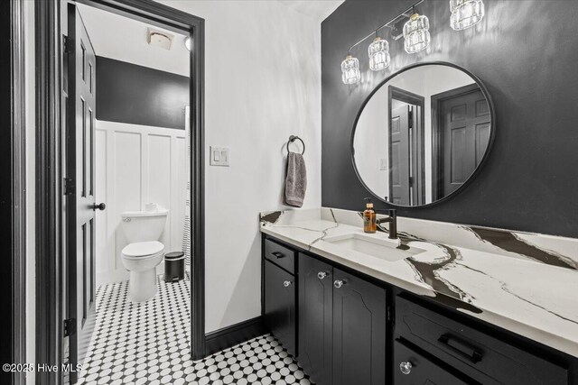 105 Tartan Trl, Southern Pines, NC 28387 - bathroom featuring vanity and tile patterned floors