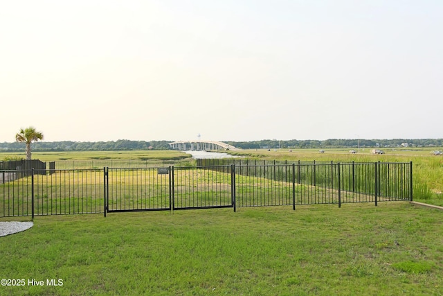 405 27th St Unit A, Sunset Beach, NC 28468 - view of yard with a rural view