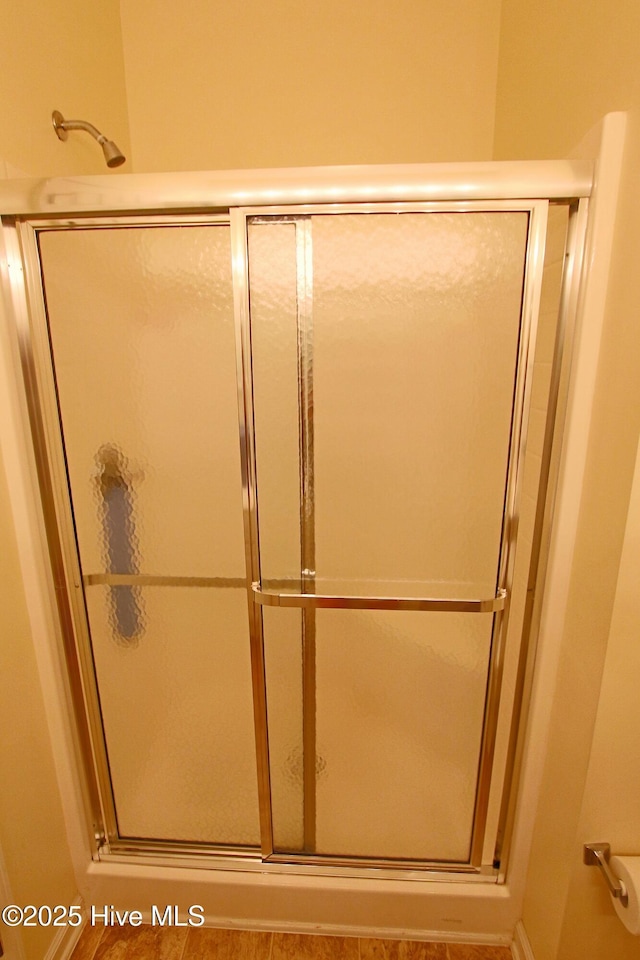 405 27th St Unit A, Sunset Beach, NC 28468 - full bathroom featuring a stall shower