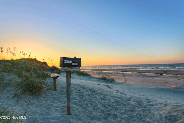 405 27th St Unit A, Sunset Beach, NC 28468 - water view featuring local beach