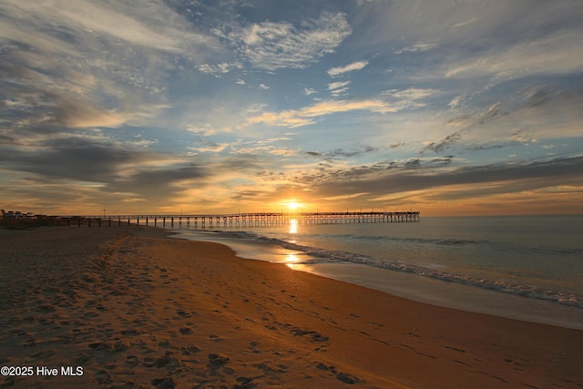 405 27th St Unit A, Sunset Beach, NC 28468 - water view featuring local beach