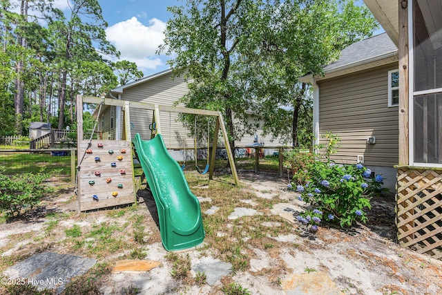 1711 Reidsville Rd, Southport, NC 28461 - view of jungle gym