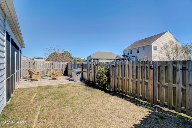 576 Steele Loop, Wilmington, NC 28411 - view of yard with a patio
