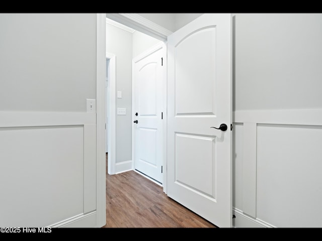 7024 Bonaventure St SW, Ocean Isle Beach, NC 28469 - corridor with light wood finished floors