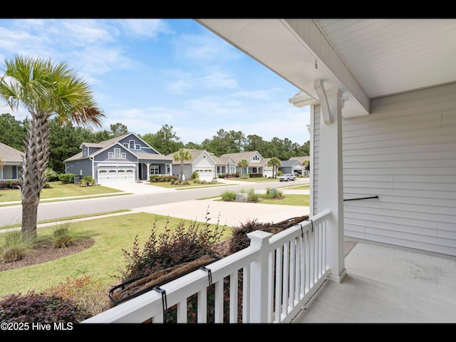 7024 Bonaventure St SW, Ocean Isle Beach, NC 28469 - porch featuring a residential view