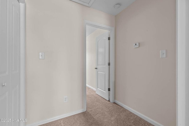 505 Oyster Rock Ln, Sneads Ferry, NC 28460 - hall featuring carpet and baseboards