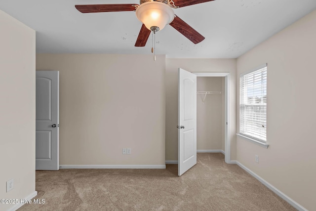 505 Oyster Rock Ln, Sneads Ferry, NC 28460 - unfurnished bedroom with carpet, a closet, and baseboards
