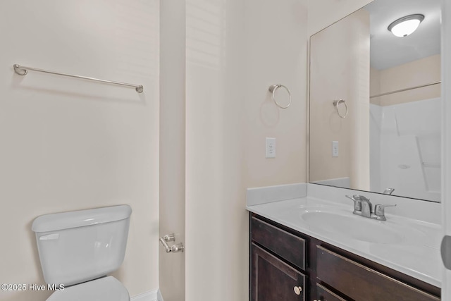 505 Oyster Rock Ln, Sneads Ferry, NC 28460 - bathroom featuring vanity and toilet