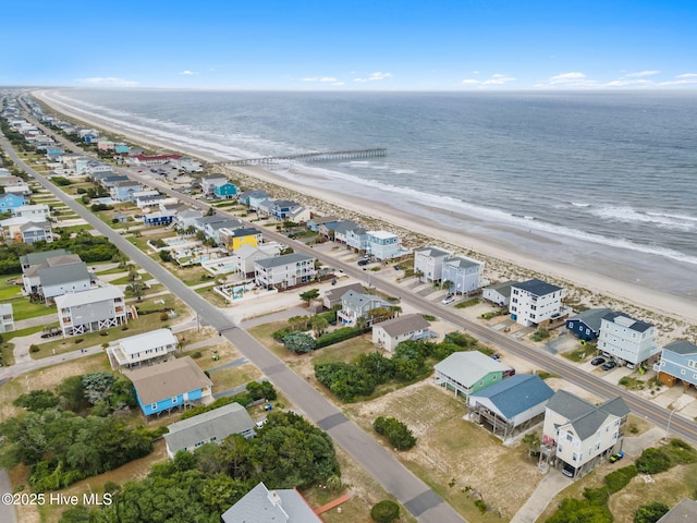 926 E Beach Dr, Oak Island, NC 28465 - drone / aerial view of extended coastline