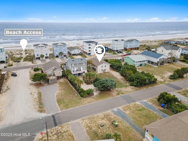 926 E Beach Dr, Oak Island, NC 28465 - bird's eye view of a nearby body of water