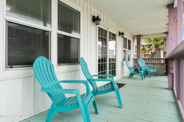 926 E Beach Dr, Oak Island, NC 28465 - view of porch