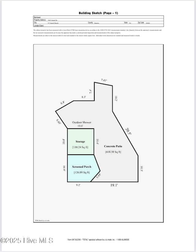 3045 Island Dr, North Topsail Beach, NC 28460 - home floor plan