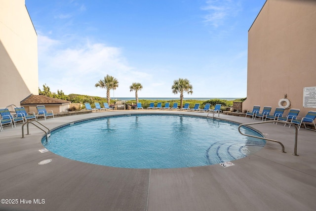 331 Salter Path Rd Unit 211, Pine Knoll Shores, NC 28512 - community pool with a patio
