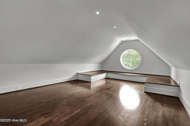 1064 Ocean Ridge Dr, Wilmington, NC 28405 - additional living space featuring lofted ceiling, wood finished floors, and baseboards