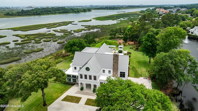 1064 Ocean Ridge Dr, Wilmington, NC 28405 - aerial view of a large body of water