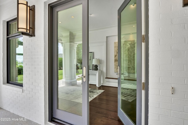 1064 Ocean Ridge Dr, Wilmington, NC 28405 - property entrance with brick siding