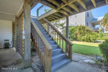 6707 Kings Lynn Dr, Oak Island, NC 28465 - view of staircase