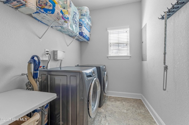 100 Little Acorn Trl, Moyock, NC 27958 - laundry room with independent washer and dryer and baseboards