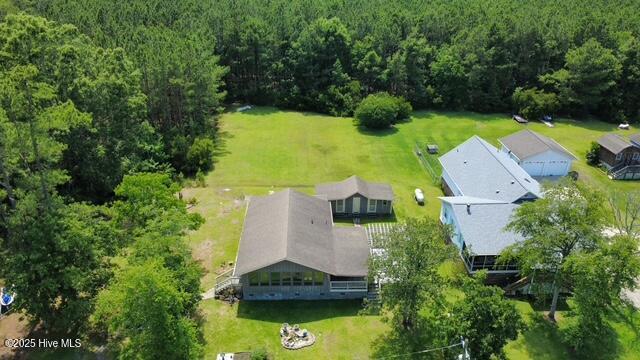 258 Hideaway Rd, Belhaven, NC 27810 - view of subject property with a forest