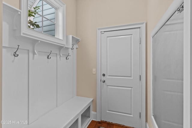712 Tanbridge Rd, Wilmington, NC 28405 - mudroom with dark wood-type flooring