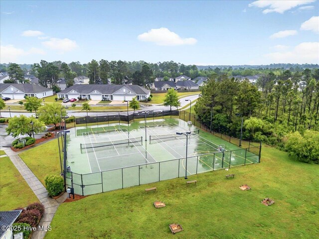 5735 Orchardgrass Rd, Leland, NC 28451 - aerial perspective of suburban area