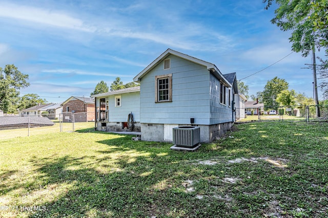 105 Queens Rd, Jacksonville, NC 28540 - back of house with central AC unit