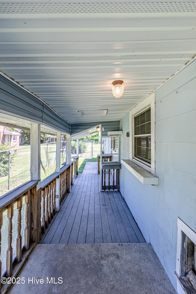105 Queens Rd, Jacksonville, NC 28540 - view of wooden porch