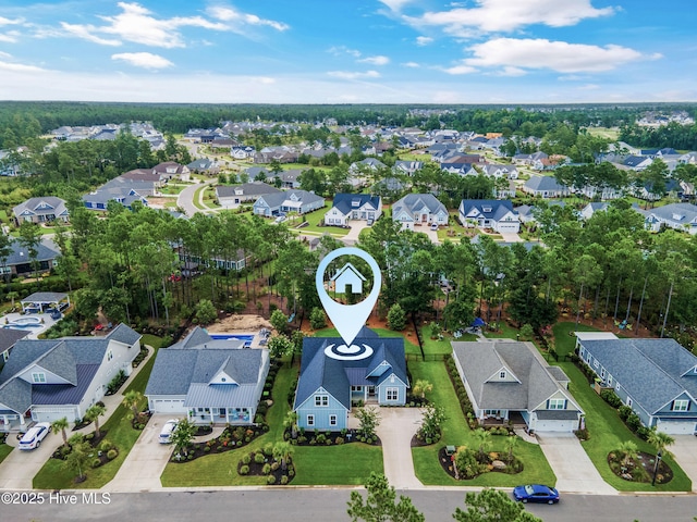 2676 W Timber Crest Dr, Leland, NC 28451 - aerial view of residential area