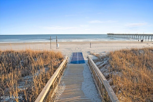 6665 Summerhill Gln SW, Ocean Isle Beach, NC 28469 - surrounding community featuring view of water and beach