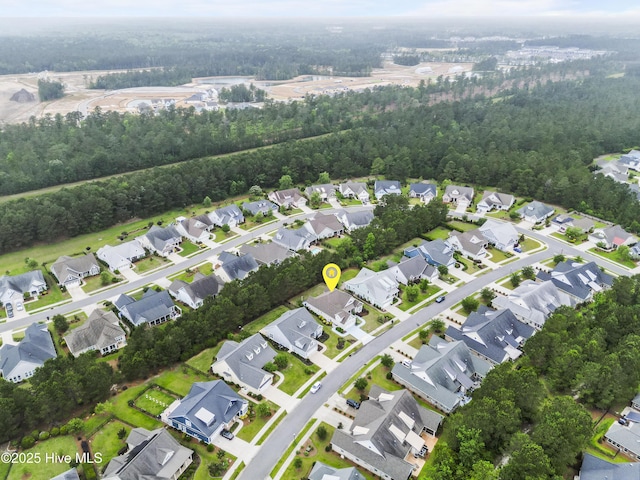 3020 Eno Ln, Leland, NC 28451 - view of property location with nearby suburban area and a heavily wooded area