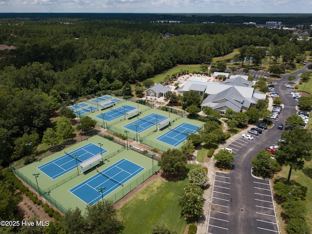 3020 Eno Ln, Leland, NC 28451 - bird's eye view of a heavily wooded area