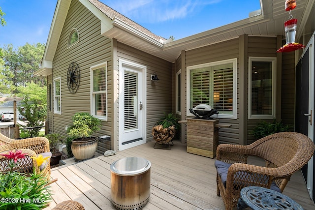 195 Devonshire Ave W, Seven Lakes, NC 27376 - view of deck