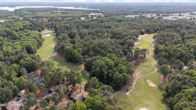 195 Devonshire Ave W, Seven Lakes, NC 27376 - view of property location featuring a forest and a local golf course