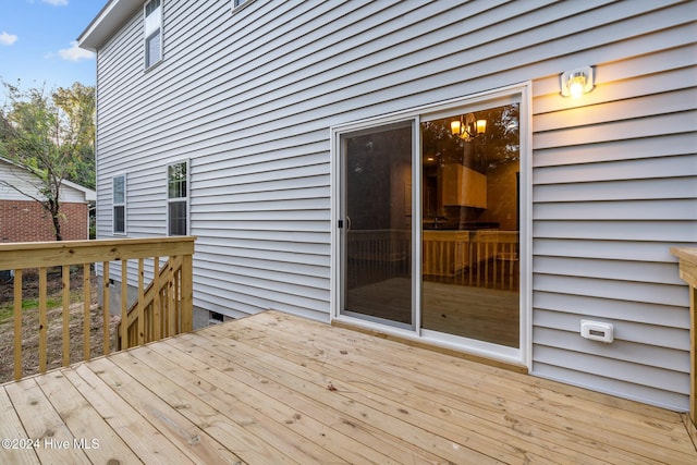 355 N Gaines St, Southern Pines, NC 28387 - view of deck