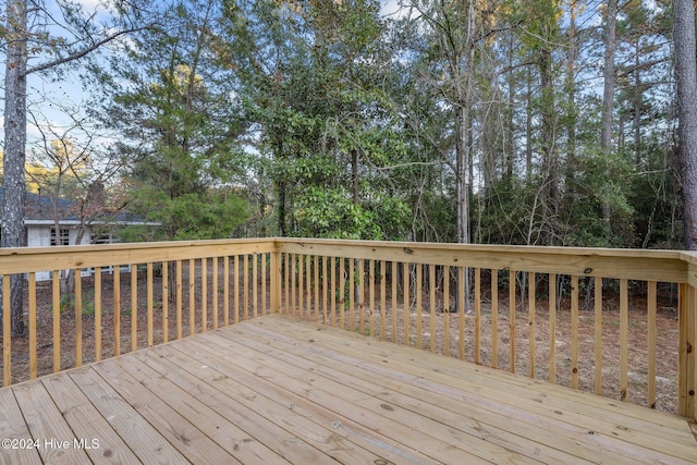 355 N Gaines St, Southern Pines, NC 28387 - view of wooden terrace