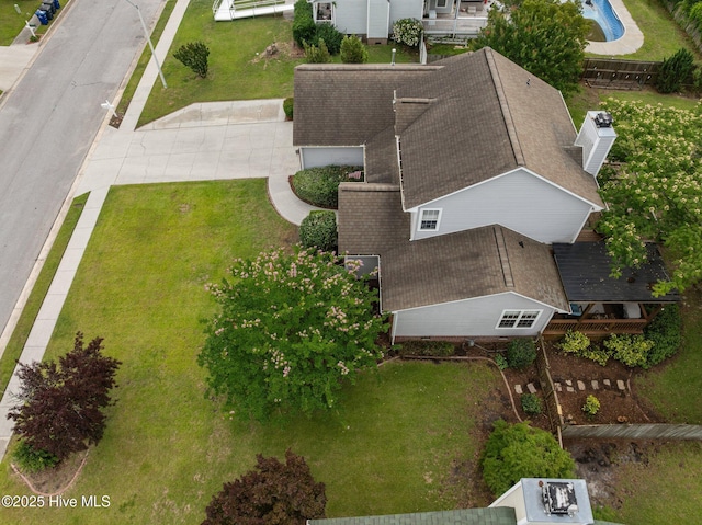 206 Lansing Ct, Jacksonville, NC 28540 - view from above of property
