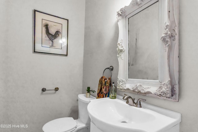 2021 Seawind Ln, Wilmington, NC 28405 - half bathroom with toilet and a sink