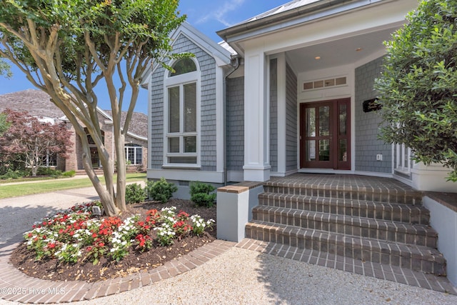 2021 Seawind Ln, Wilmington, NC 28405 - property entrance featuring french doors