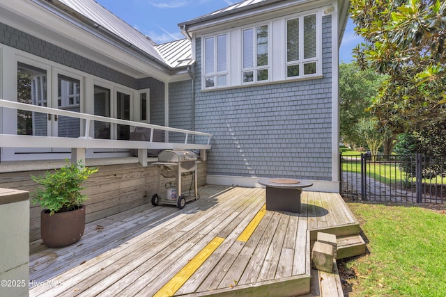 2021 Seawind Ln, Wilmington, NC 28405 - view of deck