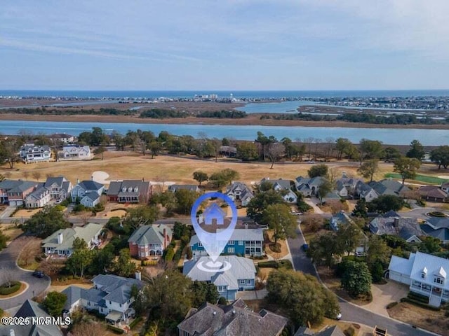 2021 Seawind Ln, Wilmington, NC 28405 - aerial perspective of suburban area featuring a large body of water
