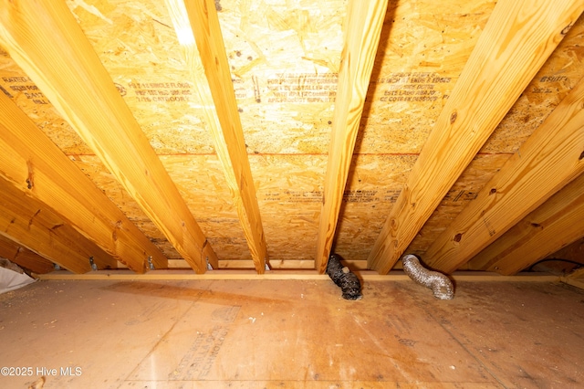 245 Winborne Ln, Edenton, NC 27932 - view of unfinished attic