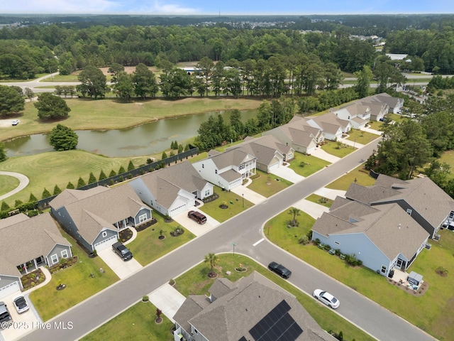 81 Eagle Claw Dr, Calabash, NC 28467 - aerial view of residential area featuring a large body of water