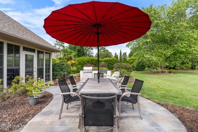 310 White Swan Ct, Wilmington, NC 28412 - view of patio featuring outdoor dining area