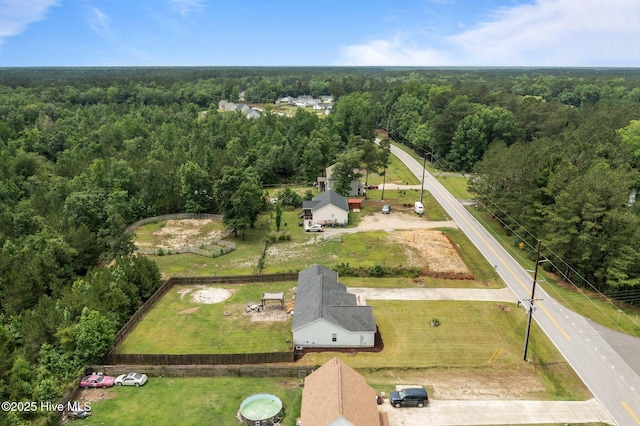 660 Riggs Rd, Hubert, NC 28539 - aerial view of a heavily wooded area
