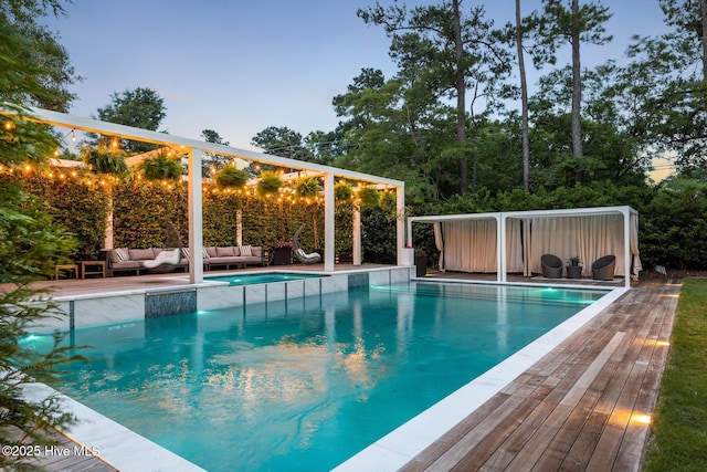 3108 Rivendell Pl, Wilmington, NC 28411 - outdoor pool with an outdoor living space
