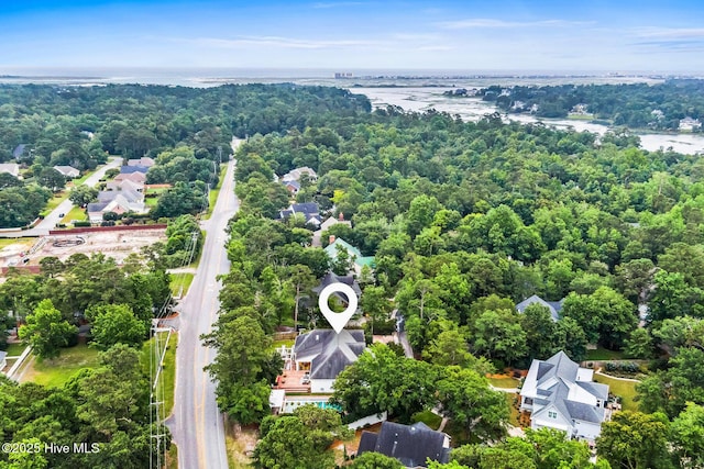 3108 Rivendell Pl, Wilmington, NC 28411 - aerial perspective of suburban area featuring a nearby body of water