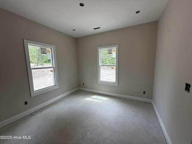 520 Harrow Dr, Carthage, NC 28327 - empty room featuring baseboards and unfinished concrete floors