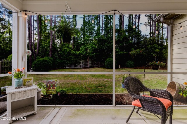411 Canvasback Ln, Sneads Ferry, NC 28460 - view of sunroom